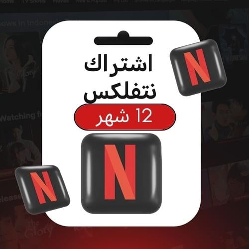 نتفلكس (12 شهر)