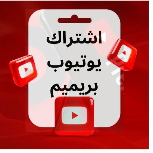 اشتراك يوتيوب بريميوم (12 شهر)