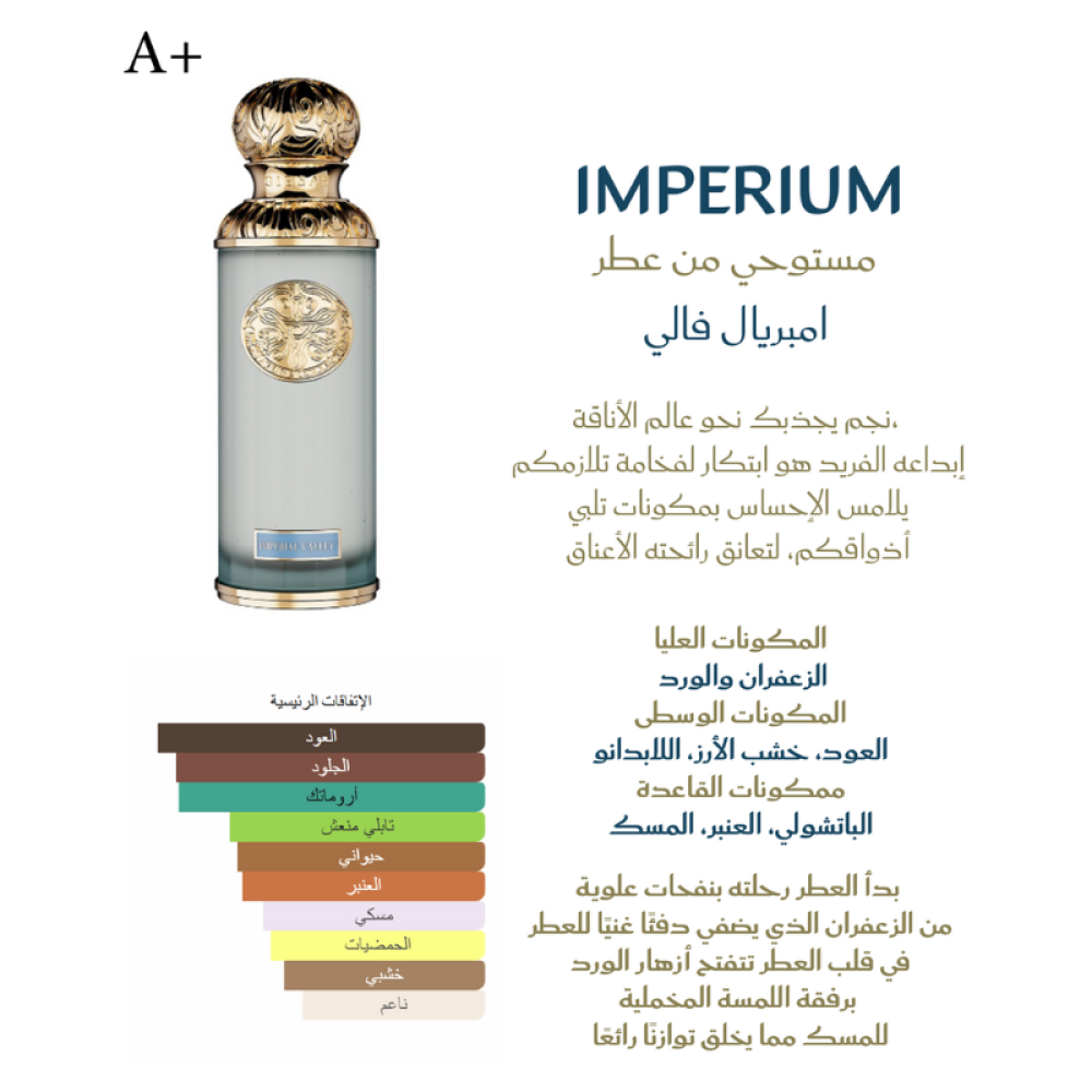 عطر امبيريوم – شرقي خشبي فاخر للجنسين 100 مل