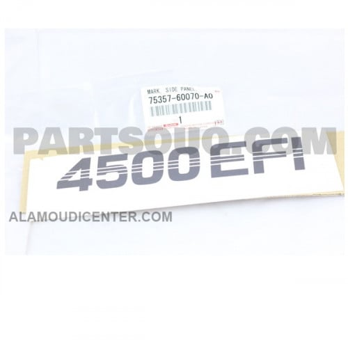 خط لاندكروزر شاص 4500 اي اف اي رصاصي