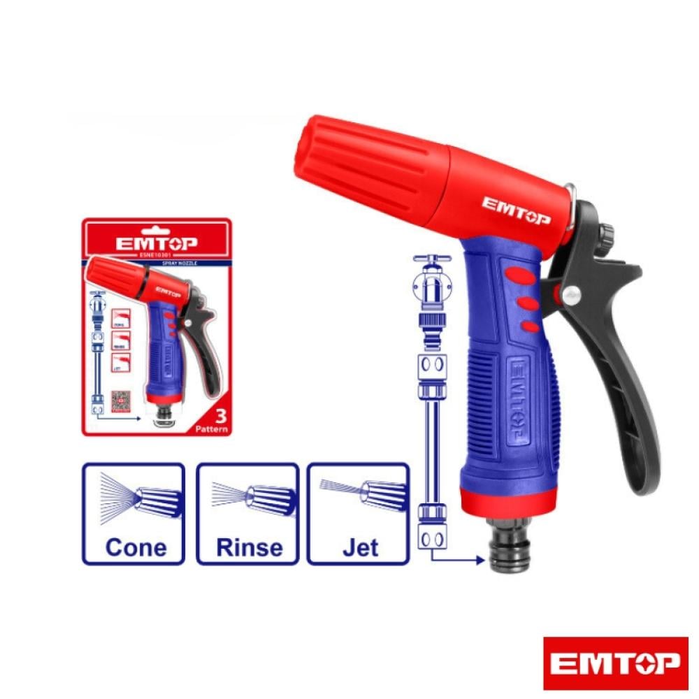 مسدس رش الماء ب 3 أنماط من EMTOP