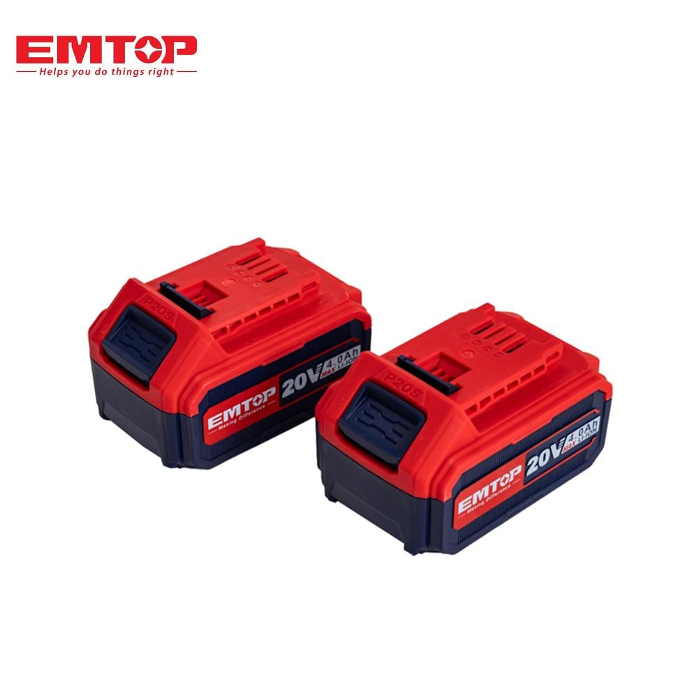دريل مطرقي لاسلكي 20V بمحرك Brushless من EMTOP – أداء احترافي وحفر فائق في الخرسانة والخشب والمعادن