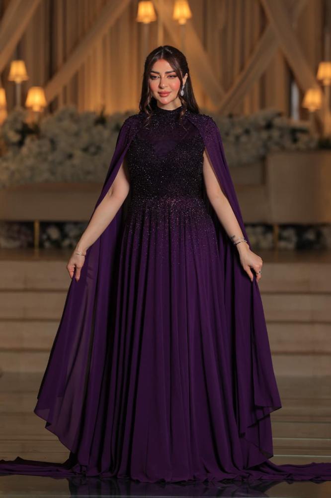 فساتين سهرة مقاسات كبيرة متجر لارا LARA.COM.SA | أناقة فاخرة تناسب جميع المقاسات