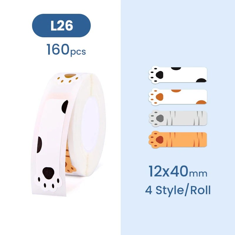 ستيكرات طابعة الاستيكرات - متوافقة مع D11 و D110