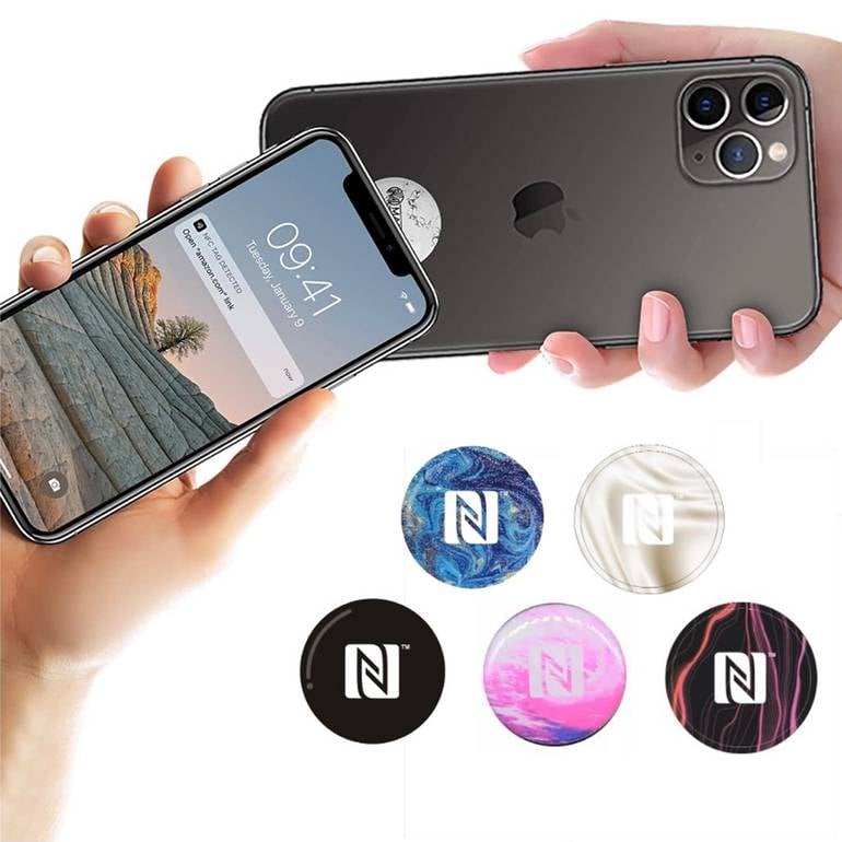 حلقة NFC ذكية لنقل الملفات والبيانات بسرعة