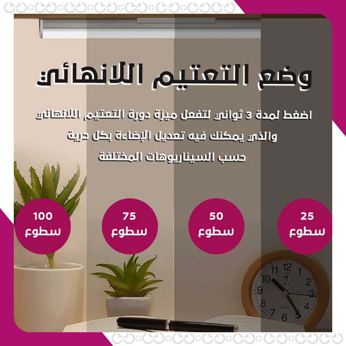 وضعيات ستيكي لايت - الإضاءة الذكية اللاصقة