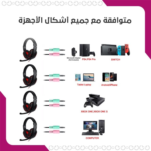 مجموعة تجهيزات الغيمنغ المتكاملة