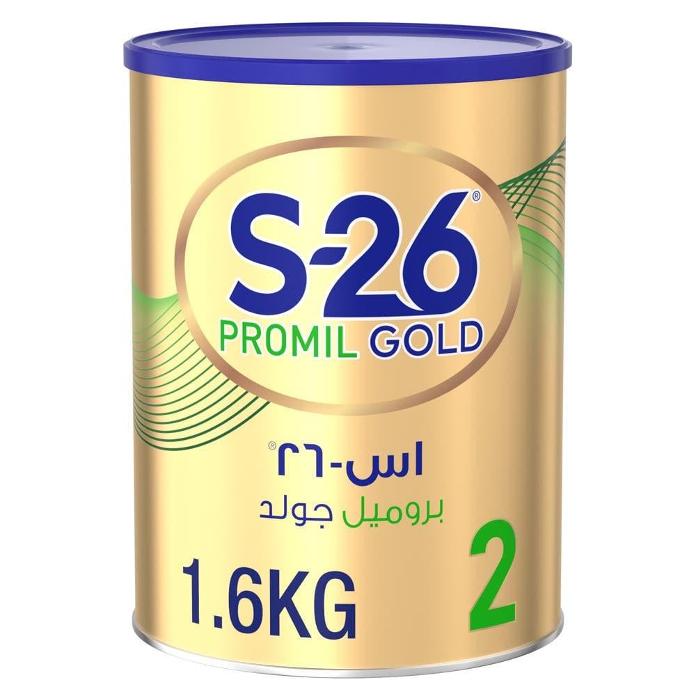 إس-26 بروميل جولد HMO حليب أطفال رقم (2) 1800 جم