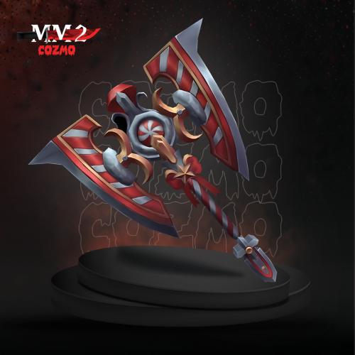 Swirly axe