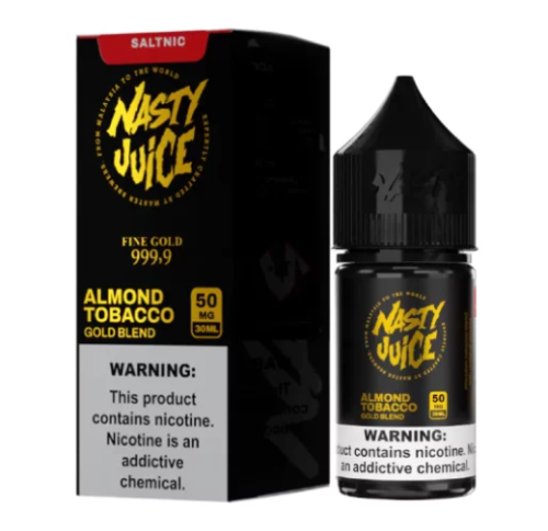 Nasty Gold Blend Tobacco Almond Flavor - Nasty Gold Blend Tobacco - Salt -  Vape Saudi Arabia - Original Devices Flavors