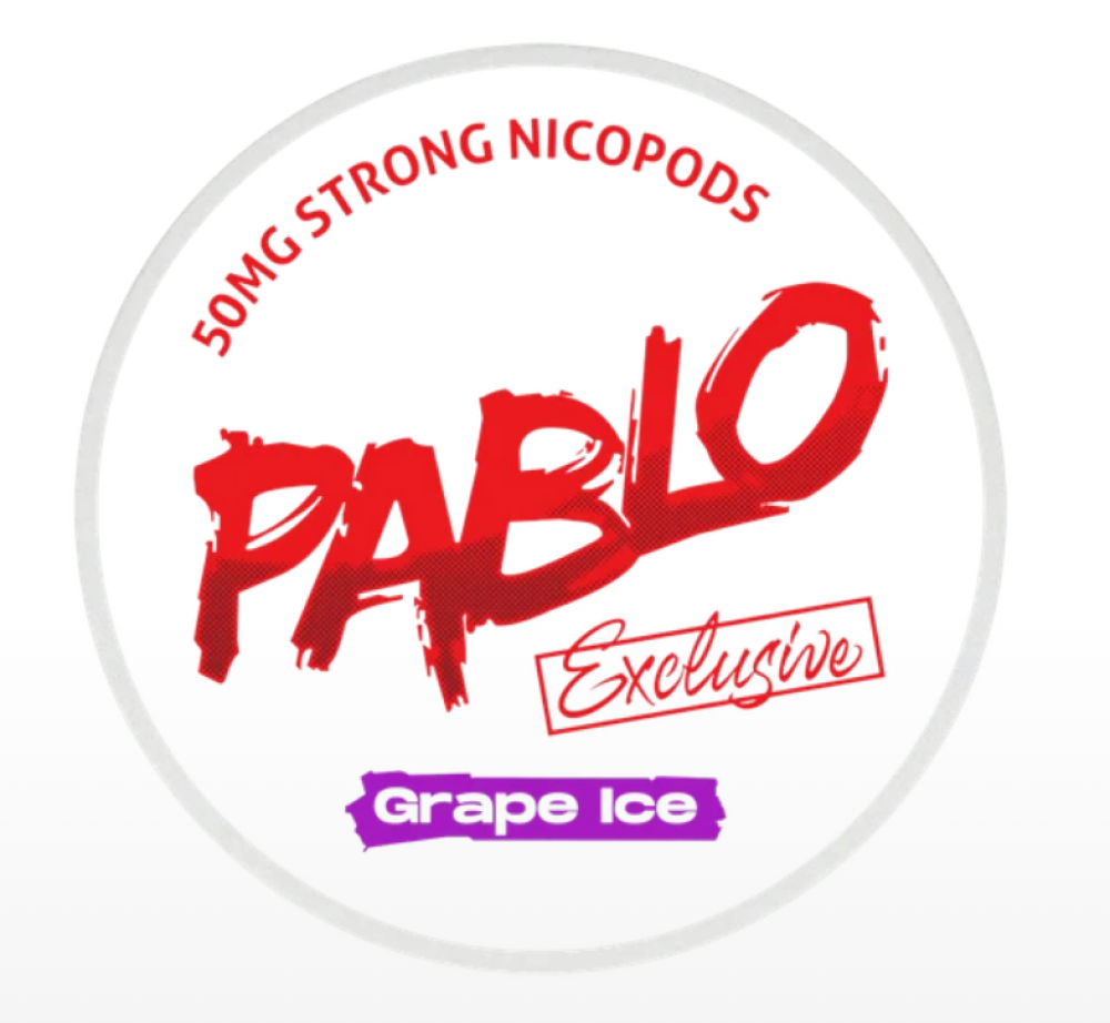 بابلو عنب ايس 50 نيكوتين PABLO Exclusive Grape ICE