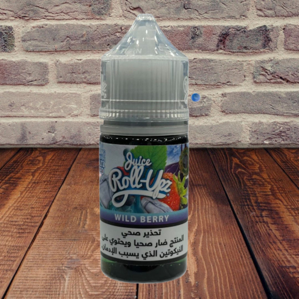 Ergonomics نكهة رول ابز مكس توت ايس سولت - Roll Upz WILD Berry ice Salt 30ml