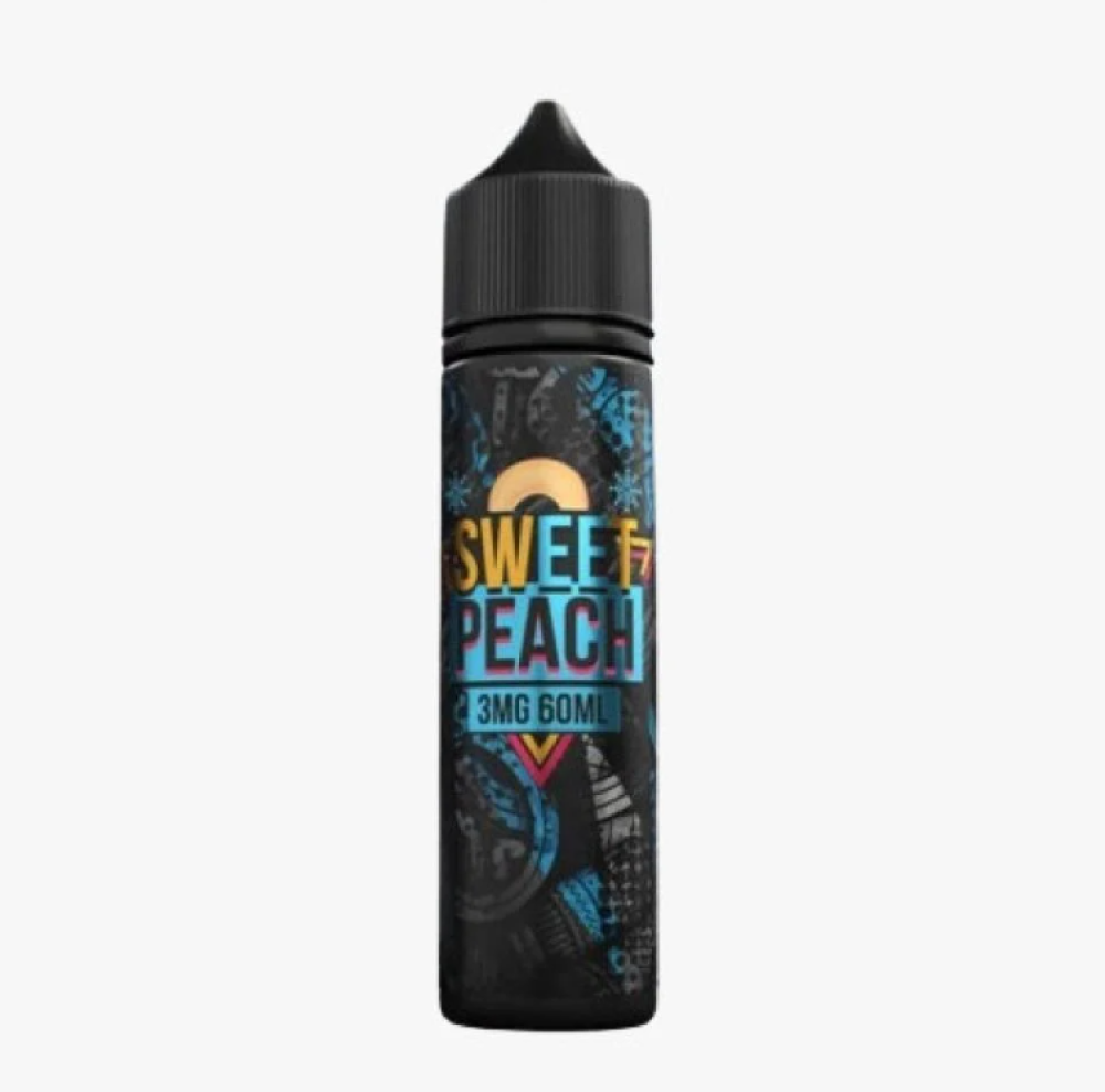 تصميم مريح في اليد نكهة فيب سويت خوخ ايس سامز فيب Sweet Peach Ice Sams Vape