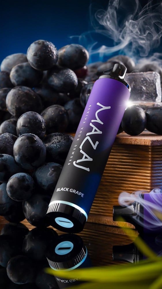 سحبة مزاج 5000 موشة ديمون عنب اسود Mazaj 5000 Black Grape