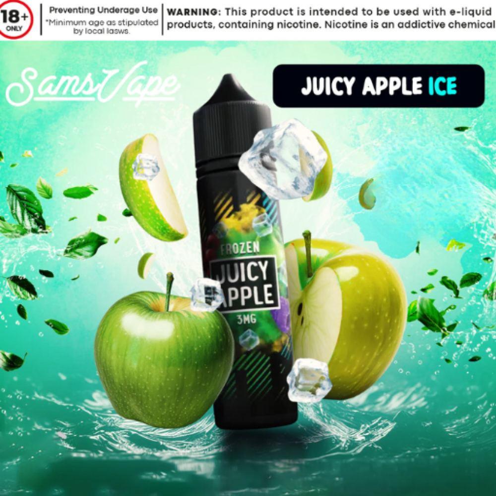 juicy vape juice Apple Frozen flavor from Sams NZMarket24 Choose Flavor:Honolulu Blue Where to Buy Vapes