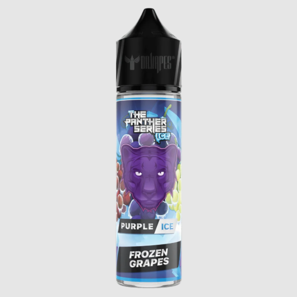 تصميم مريح في اليد نكهة دكتور فيب بانثر عنب ايس Dr Vape PANTHER PURPLE ICE