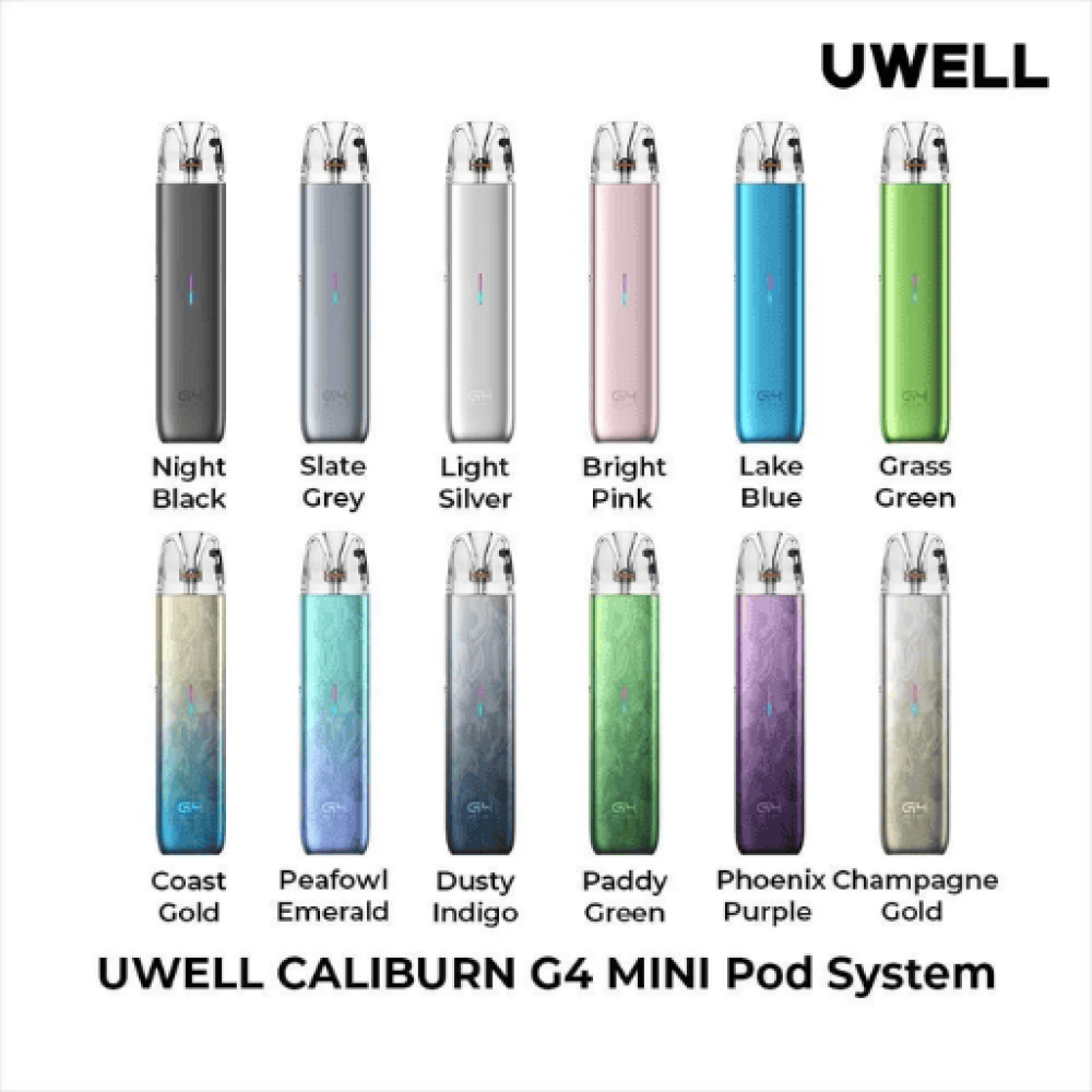 Portable & Lightweight كاليبرن جي 4 ميني من يو ويل UWELL CALIBURN G4 Mini