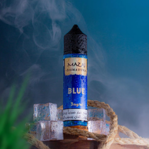 نكهة مزاج سيجنتشر بلو ايس فاكهة استوائية Mazaj Signature Blue ICE Vape