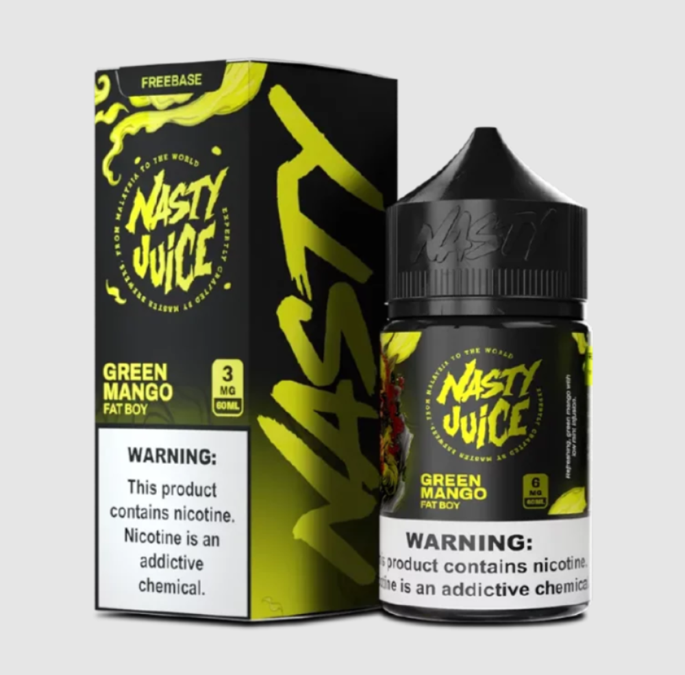 نكهة ناستي مانجو فات بوي NASTY JUICE Green Mango FAT BOY