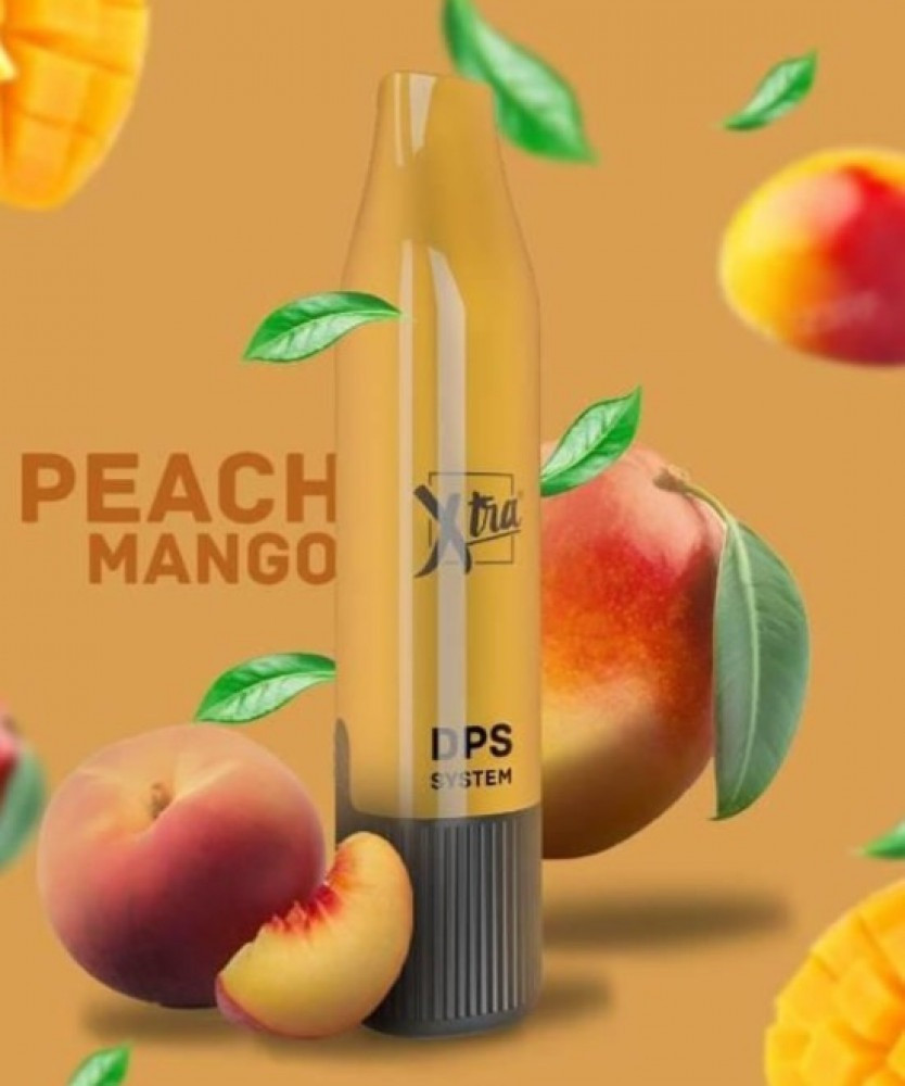 DPS XTRA 6000 PUFF Peach Mango دودباز