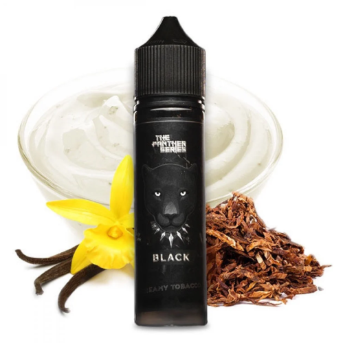 black panther cigarette by Dr Vapes E-Liquid 60ml Vintage Black Jaguar Smoking a