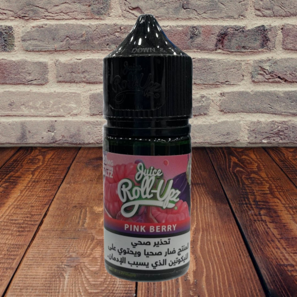 Ergonomics نكهة رول ابز توت بنك بيري سولت - Roll Upz Pink Berry Salt 30ml