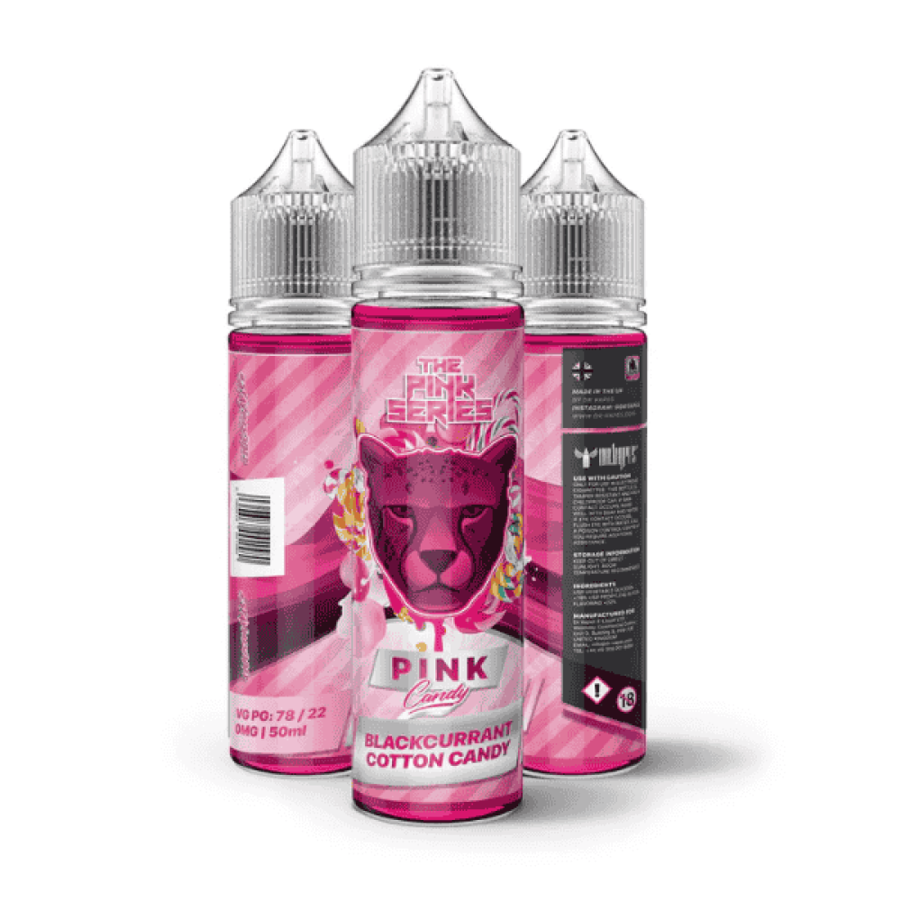 تصميم مريح في اليد نكهة فيب بدون نيكوتين بينك كاندي 60 Dr.Vape Pink Candy 0MG