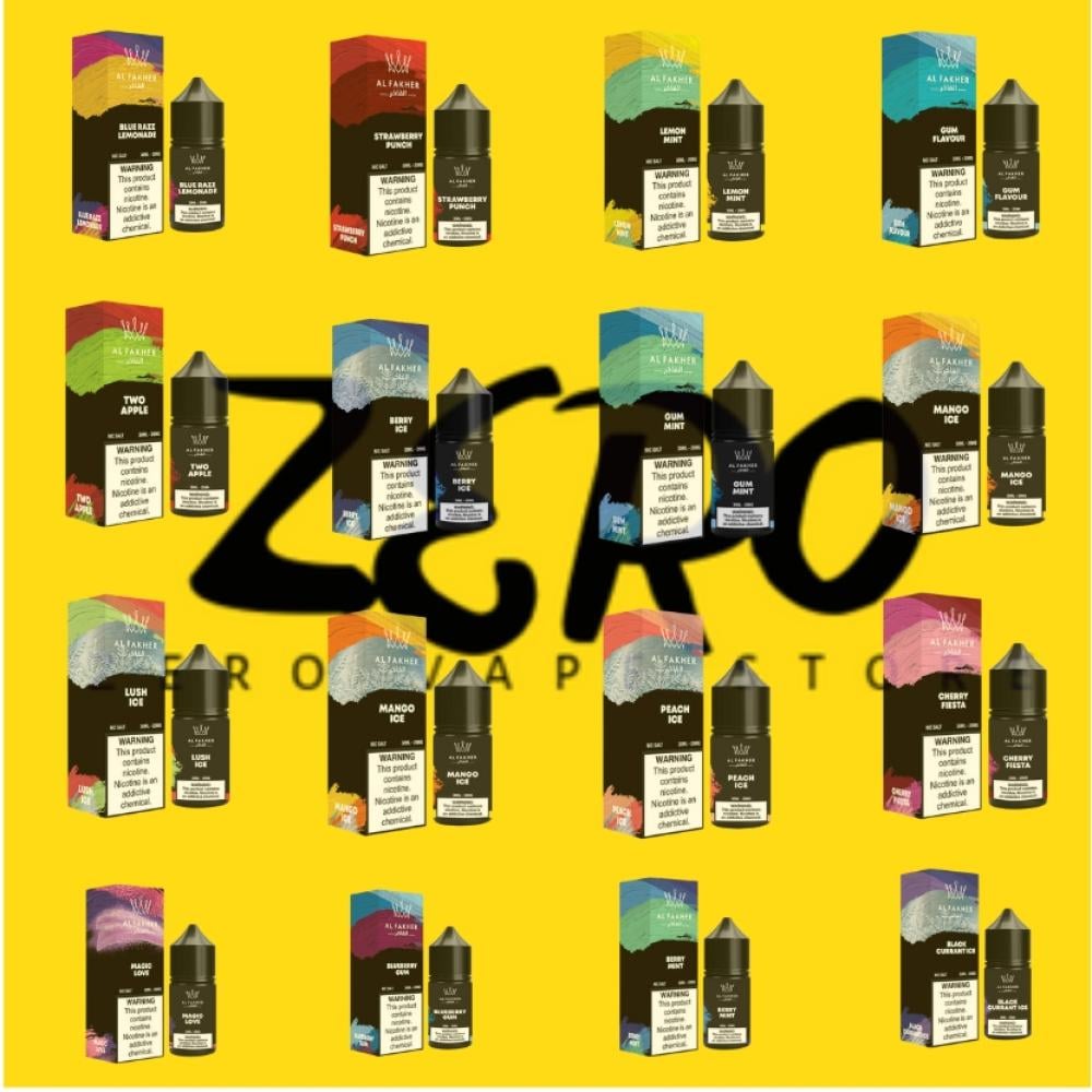 Ergonomics نكهة سولت الفاخر بلو راز ليمون AL Fakher Blue Razz Lemonade Salt