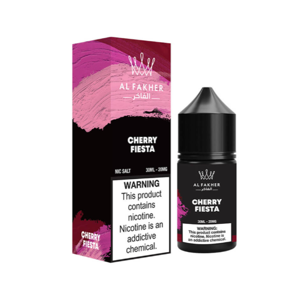 Ergonomics نكهة سولت الفاخر كرز توت AL Fakher Cherry Fiesta Salt