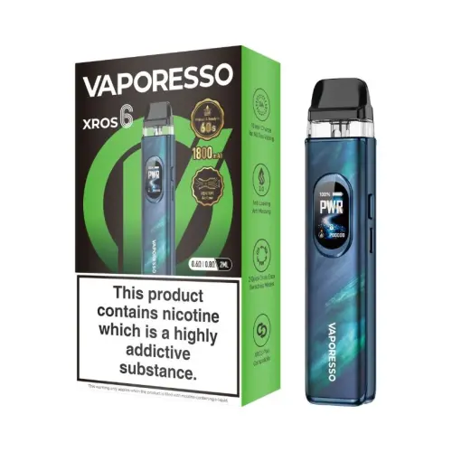 جهاز كروس 6 الجيل السادس من فابريسو Vaporesso XROS 6 Vape Kit