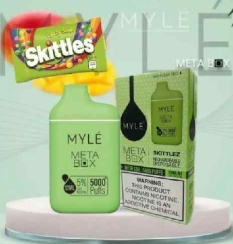 تصميم مريح في اليد سحبة مايلي ميتا بوكس 5000 موشة - MYLE META BOX 5000