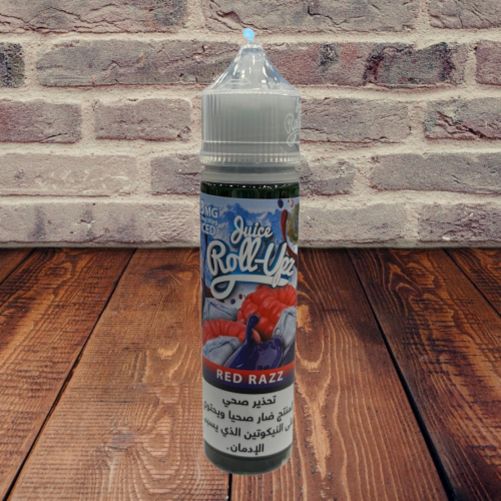 Ergonomics نكهة رول ابز توت احمر ايس فيب - Roll Upz Red Razz ICE 60ml