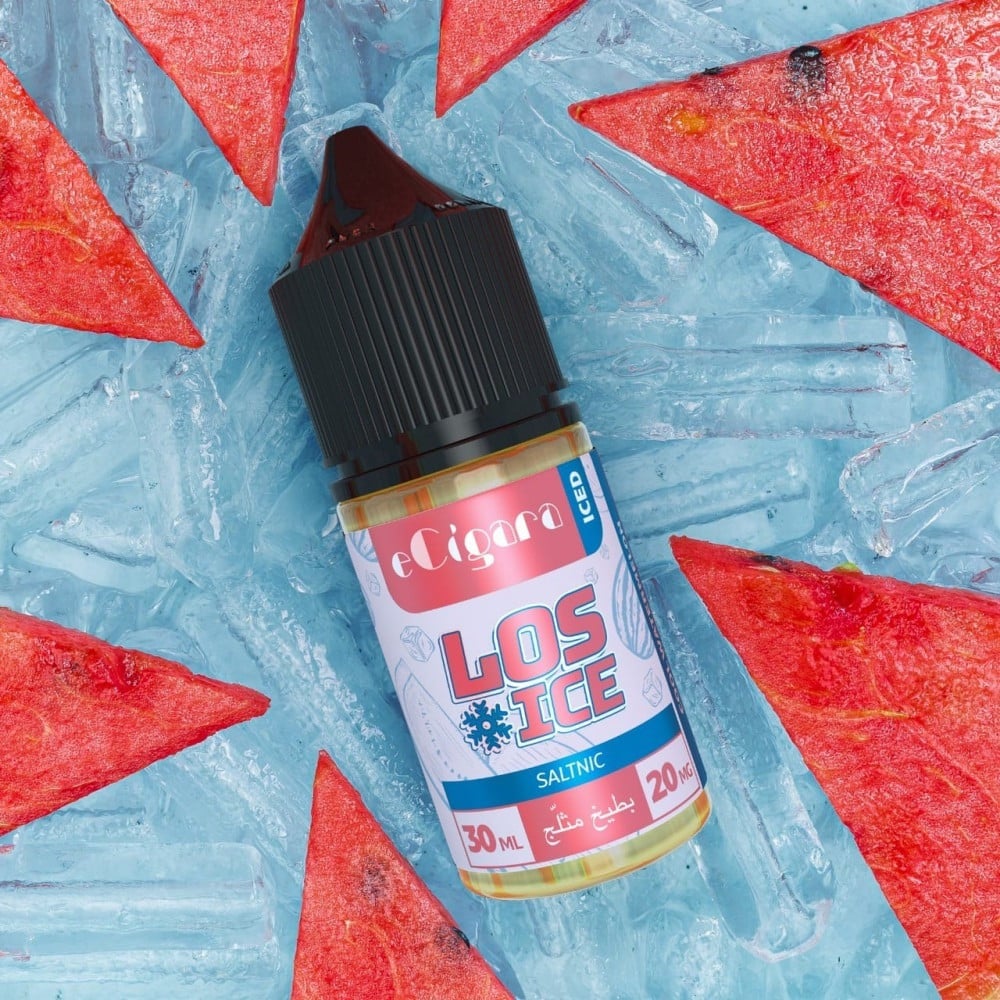 تصميم مريح في اليد نكهة سولت اي سيجارة لوس ايس Ecigara LOS ICE