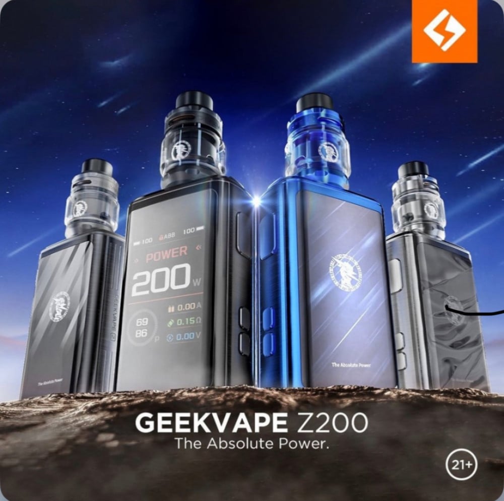 شيشة جيك فيب زد 200 Geekvape Z200 (Zeus 200) Kit 200W