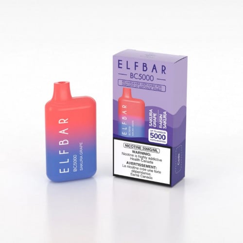 ما هي الف بار؟Elfbar 5000 ما هي؟فيب الف بار كم نيكوتين؟ - Elfbar 5000 مواصفات التصميم