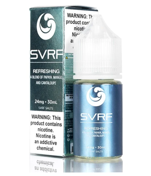 svrf vape juice Salt Papaya Mango Cantaloupe Flavor 颜色:Brown Cosmic Fog - Kryptonite MEGA E-Juice