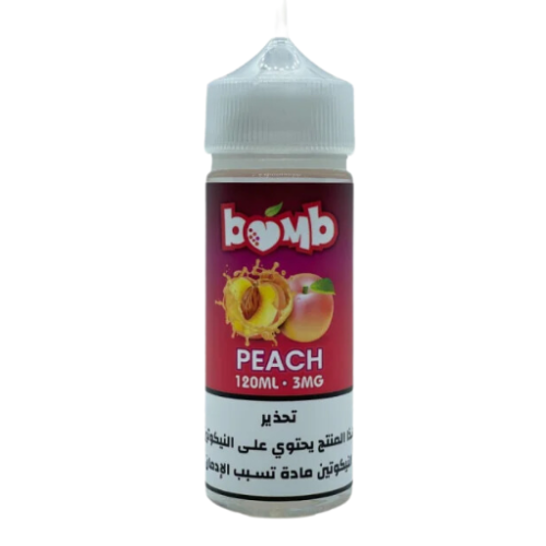 نكهة فيب بومب خوخ - BOMB Peach Vape - 120ML