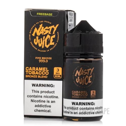 Nasty Bronze Blend Tobacco Caramel Vape Flavor