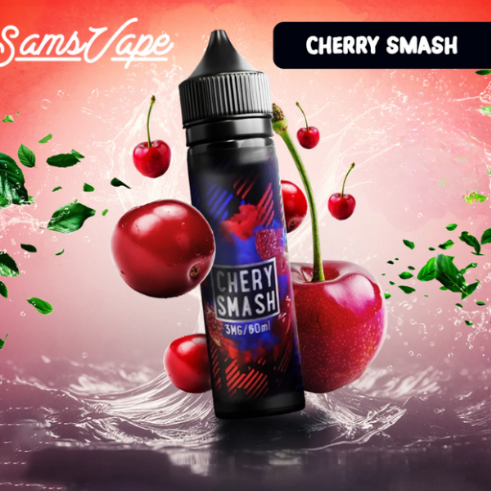 Cherry Smash Sams Vape flavor - Vape Saudi Arabia - Original Devices  Flavors - ZERO Vape