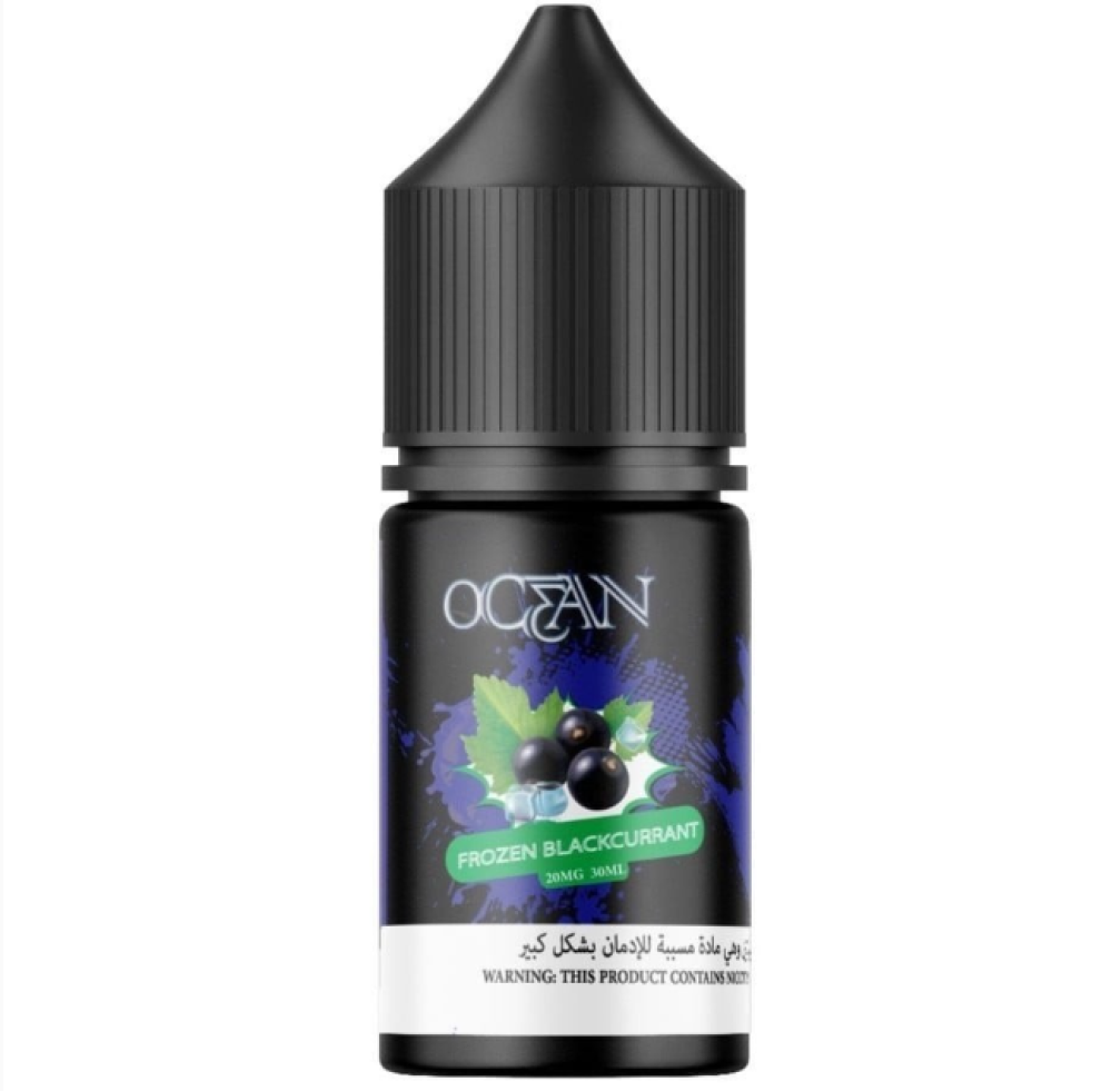 تصميم مريح في اليد نكهة اوشن بلاك كورنت توت ازرق ايس 20 نيكوتين Ocean Frozen Blackcurrant