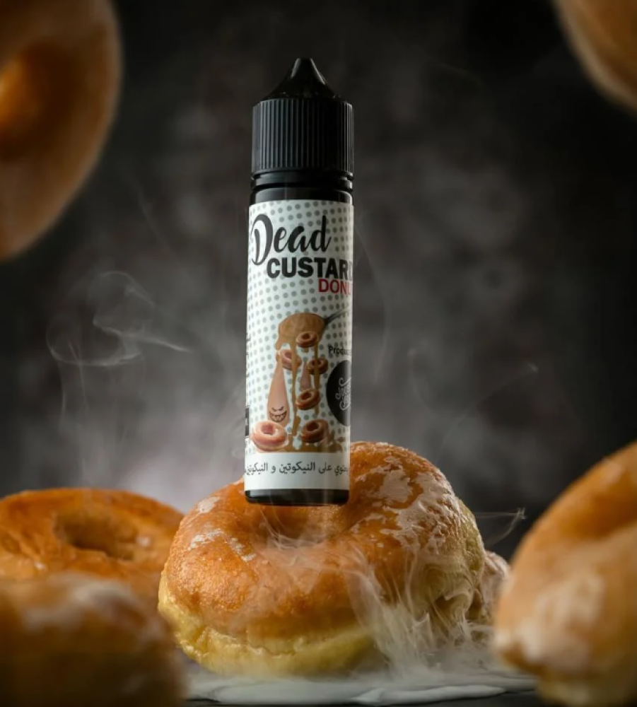 تصميم مريح في اليد نكهة فيب ديد كاسترد دونات Dead CUSTARD Donut Vape