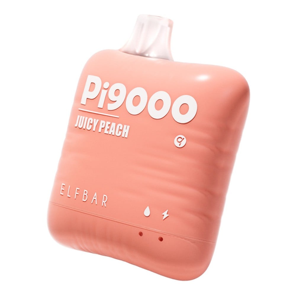 خفيف وسهل الحمل سحبه جاهزه الف بار 9000 سحبه EBDESIGN ELFBAR PI9000 9000 PUFF