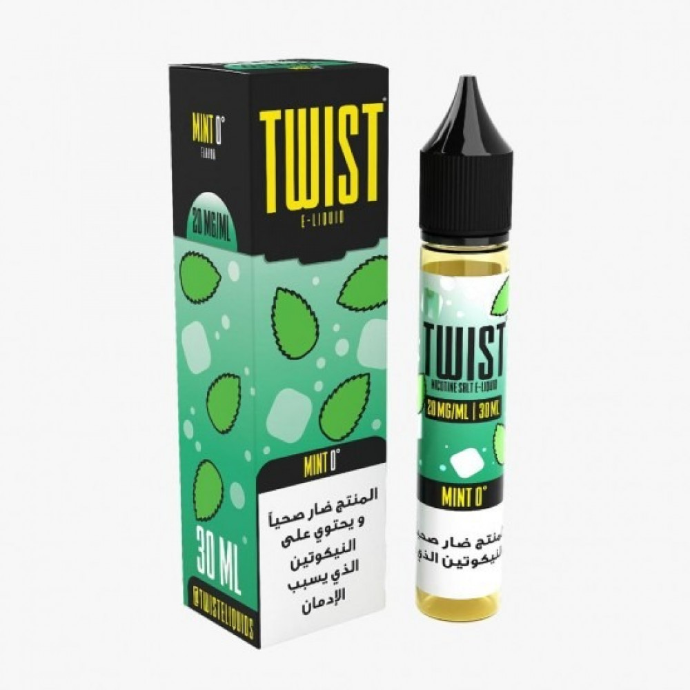 Twist Mint Vape Juice STLTH Salt Nic E-Liquid - Arctic Mint 30ml Twist Mint  0 Salt Nic Flavor30ml E-Liquid - Premium Vape Juice