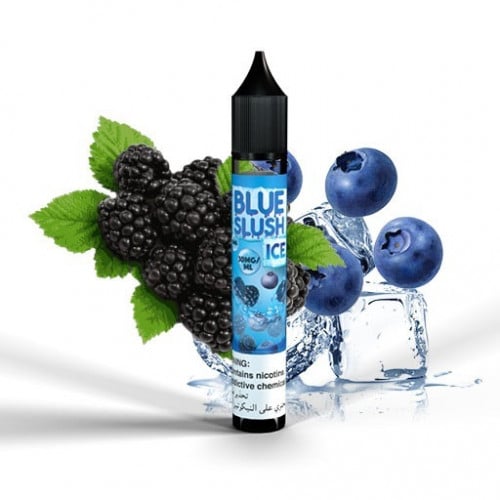 blue slush vape juice Jusaat Ice Salt Flavor The vape may be Smooth nicotine vape Flavor:Blueberry Mint