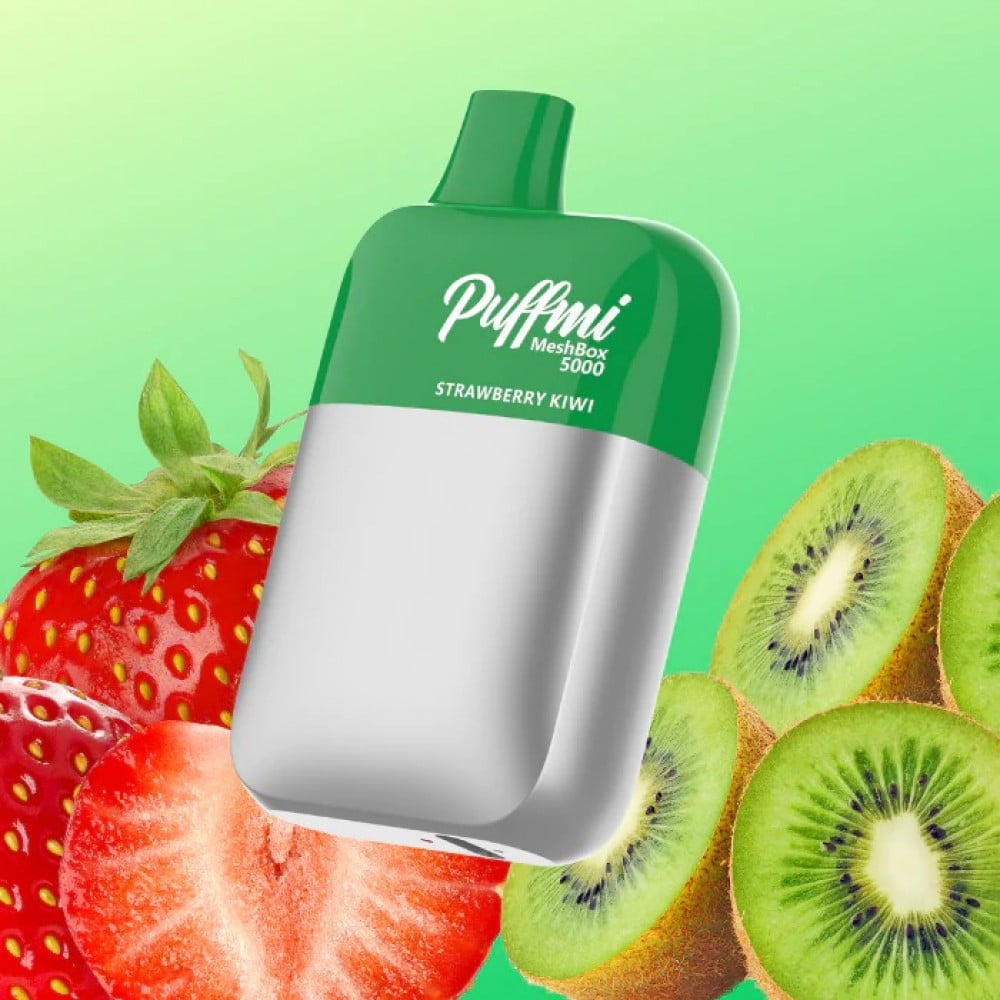 خفيف وسهل الحمل بف مي 5000 سحبة PUFFMI MESH BOX 5000 Disposable