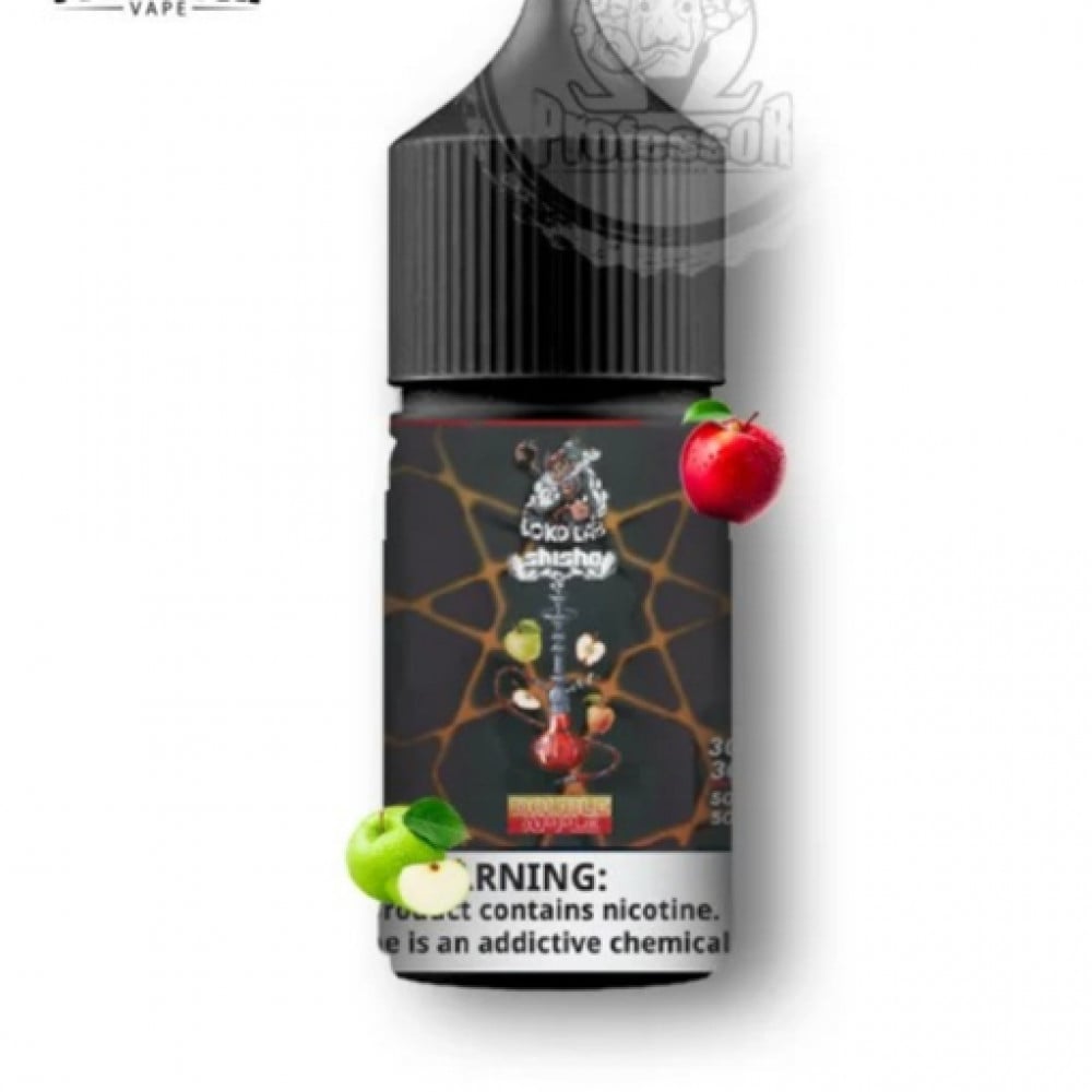 Ergonomics نكهة سولت لوكو لاب تفاحتين loko lab double apple Low ice salt