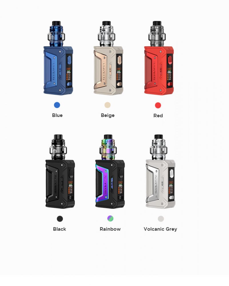 عمر بطارية طويل شيشة جيك فيب ال 200 كلاسيك GeekVape LEGEND 2 L200 Classic Kit