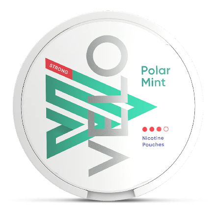 Ergonomics اظرف نيكوتين فيلو نعناع مينت VELO NICOTINE POUCHES Polar Mint Strong