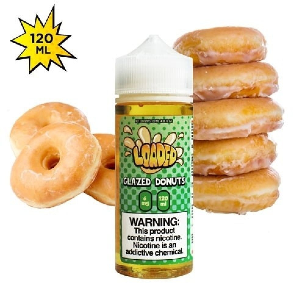 Ergonomics نكهة فيب لوديد الشهيرة دونات Loaded Glazed Donut - 120ML