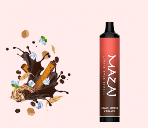 mazaj demon 5000 puffs cigar coffee caramel - Vape Saudi Arabia - Original  Devices Flavors